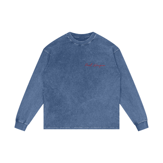 Coach Bull - LS - Heather Blue